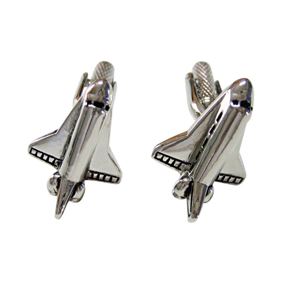 Detailed Space Shuttle Cufflinks - image 1